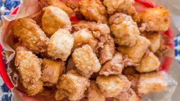 Bouchées de poulet frit