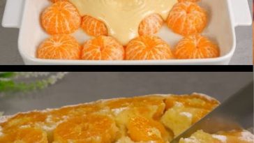 Dessert mandarine en 10 minutes ! Gâteau de Noël aux mandarines