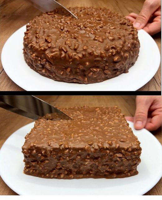 Un délicieux gâteau au chocolat fait maison que je prépare presque tous les jours. Un dessert en 15 minutes