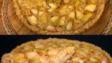 Tarte saine pomme-cannelle