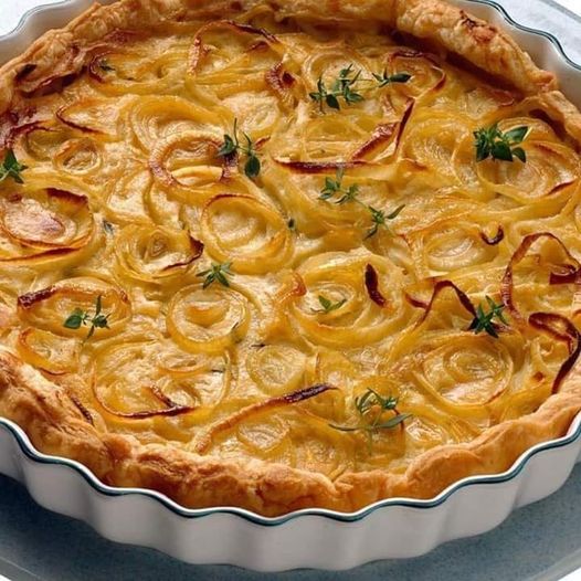 TARTE A L'OIGNON FRANÇAIS